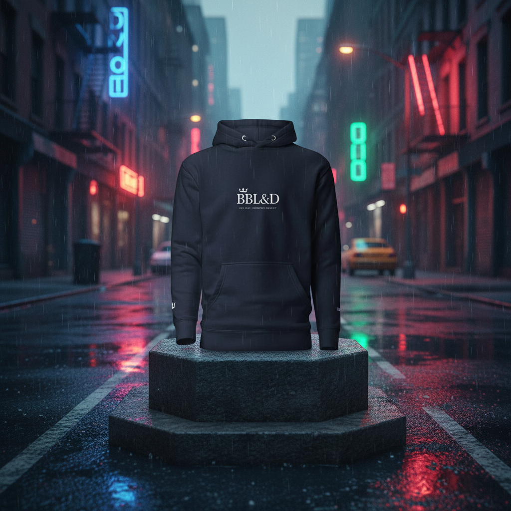 BBL&D® Designer Royalty Hoodie – Unisex (EST. 2025)