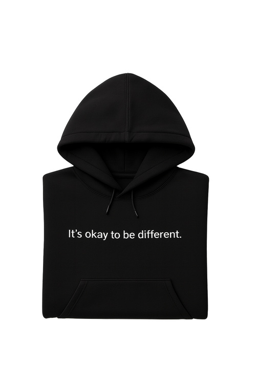 BBL&D “It’s Ok To Be Different” Hoodie – Premium Motivational Streetwear