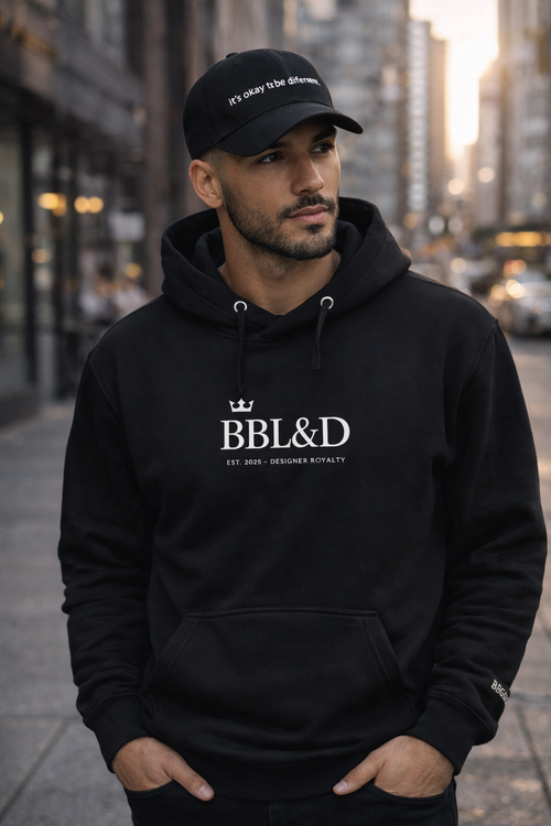 BBL&D® Designer Royalty Hoodie – Unisex (EST. 2025)