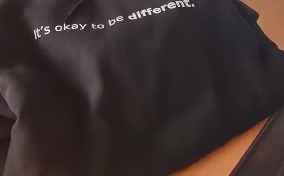 BBL&D “It’s Ok To Be Different” Hoodie – Premium Motivational Streetwear